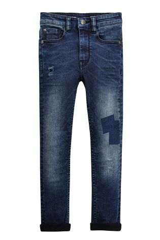 Dark Blue Super Skinny Jeans (3-16yrs)